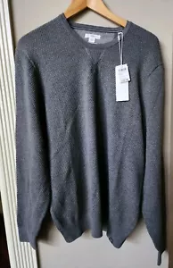 Brax Pullover BRAX Hi-Flex Sweater Herren Größe XL Neu mit Etikett Grau - Bild 1 von 7