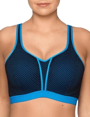 Prima Donna The Mesh Underwire Sports Bra Size 32E (32DD)  - Style 6000210 - Image 1 of 4