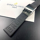 c140 New [Breitling] 22mm Diver Pro Logo Rubber Mirror D Buckle