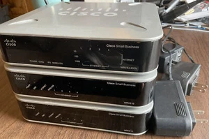 LOT - Cisco Small Business Linksys WRVS4400N & (2) WRV210 Wireless N & G Routers - Picture 1 of 11