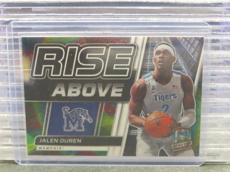 2022-23 Chronicles DP Spectra Jalen Duren Rise Above Meta Prizm Rookie RC #23/25