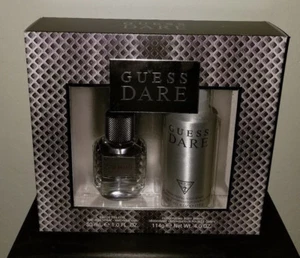 2-TEILIGES GUESS DARE BY GUESS HERRENPARFÜM SET, EDT 1,0 OZ/30 ML. Neu im Karton - Bild 1 von 2