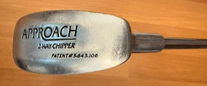 KNIGHT GOLF APPROACH 2-WAY CHIPPER RH LH STEEL SHAFT PRO VELVET TOUR MATCH GRIP - Picture 1 of 10
