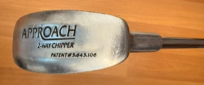 KNIGHT GOLF APPROACH 2-WAY CHIPPER RH LH STEEL SHAFT PRO VELVET TOUR MATCH GRIP - Image 1 of 4