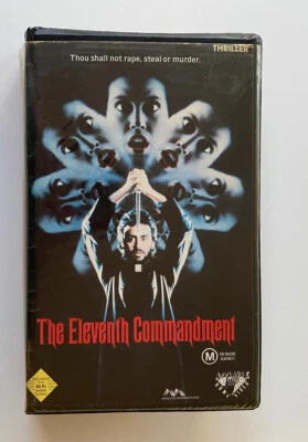 The Eleventh Commandment [VHS] Applause Roadshow Video Horror ExRental Clamshell - Image 1 of 4