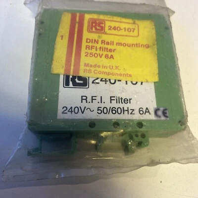 Roxburgh EMC DRF Entstörfilter, 250 V ac, 6A, DIN-Schiene 0.68W, Schraub, 1-phas - Image 1 of 3