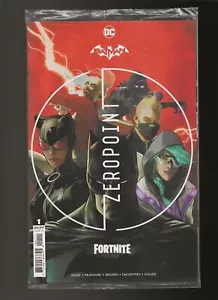 BATMAN FORTNITE ZEROPOINT #1 1ST PRINTING SEALED HARLEY QUINN SKIN code cover a - Picture 1 of 1