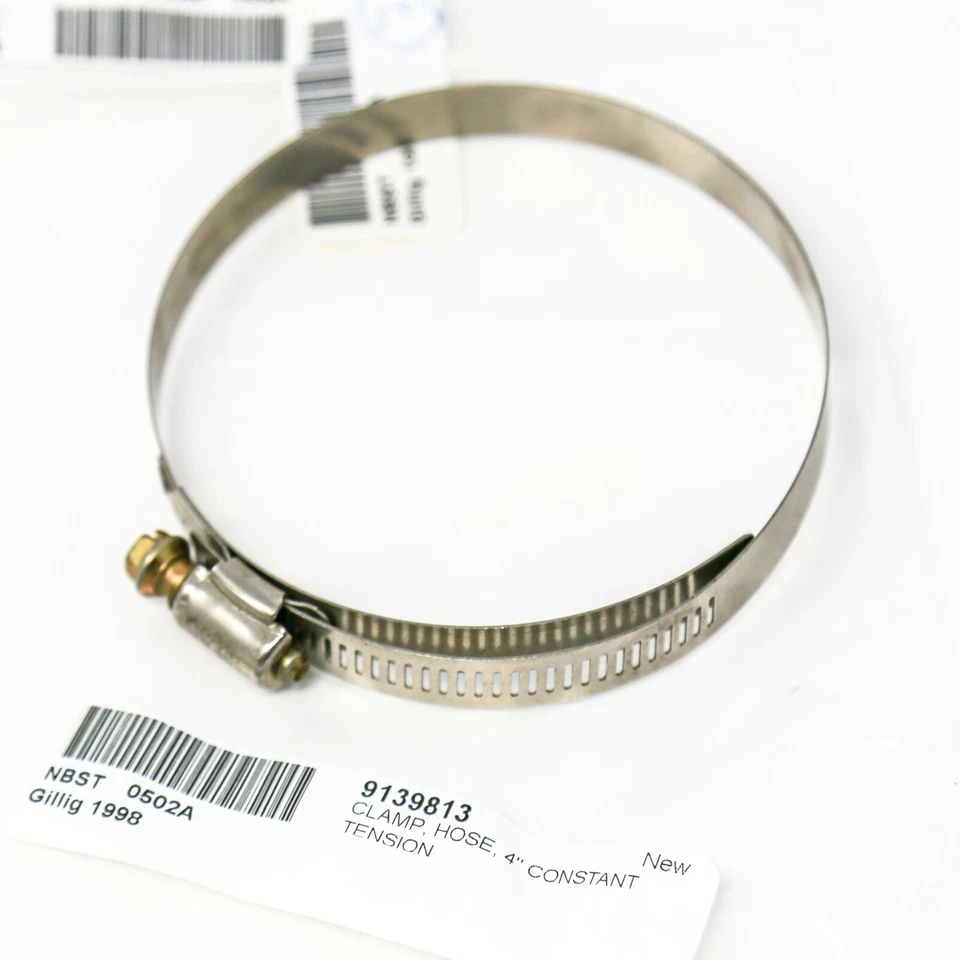 Abrazadera de manguera Detroit Diesel 9139813 tensión constante 4" tamaño ideal 56 Foto 1 de 4