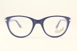 New Authentic Persol 3036-V 962 Blue/Silver 50mm Frames Eyeglasses Italy RX - Picture 1 of 8
