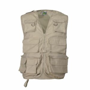 Lightweight Gilet Multi Pocket Bodywarmer Waistcoat Vest Fishing Casual Mens DW