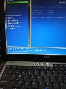 Dell D620 Laptop Intel Core 2 Duo 3GB RAM 120GB HDD Win 7 - Picture 1 of 7