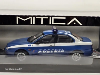 DIE-CAST Alfa Romeo 156 2.0 Twin Spark Polizia Stradale 1997 - Mitica 1:18 - Immagine 1 di 2