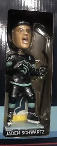 Seattle Kraken 2023 Jaden Schwartz Bobblehead 1/4/24 SGA Vs Ottawa - NEW IN BOX! - Picture 1 of 11