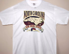 North Carolina Tar Heels State T-shirt Men's Size XL Map Flag Vintage Shirt