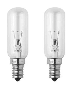 2 40W = 40W Energy Saving Cooker Hood bulbs SES E14 Small Screw - Picture 1 of 4