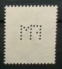 N°27A Stamp German Reich Canceled Company Perforations Perfins Aus