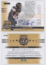 2010 Razor US Army All-American Bowl Auto Silas Redd #BA-SR1 Auto