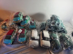 Lot 19 Autoplush Plush Toy Cars SUV Hatchback Collector Soft Stuffed Vehicles - Picture 1 of 19