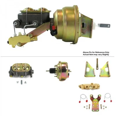 1970-81 Chevy Camaro FW Mount Power 7" Single Brake Booster Kit Disc/Drum  - Image 1 of 4