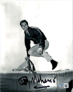 GEORGE MAHARIS SIGNED 8X10 PHOTO BECKETT BAS COA ROUTE 66 4 - Picture 1 of 1
