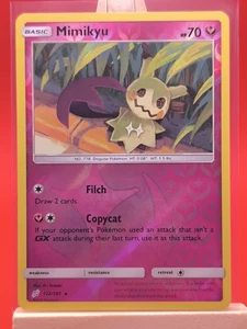 Mimikyu 112/181 Team Up Reverse Holo Rare Pokemon Card - Picture 1 of 14