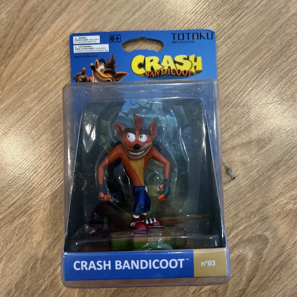 Crash Bandicoot Totaku Figure Brand New Factory Sealed Thinkgeek OOP - Image 1 of 4