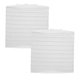 2 Pcs Paper Lantern Lanterns Collapsible Bridal Shower Decorations - Picture 1 of 12