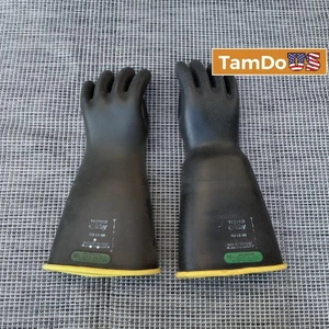 Guantes aislantes eléctricos SALISBURY clase 3 10,5, 26,5 kV CA, ASTM D120 - Imagen 1 de 12
