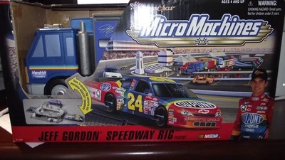 Winners Circle-Micro Máquinas-Jeff Gordon-Speedway Rig Juego-1999-ver texto Foto 1 de 3