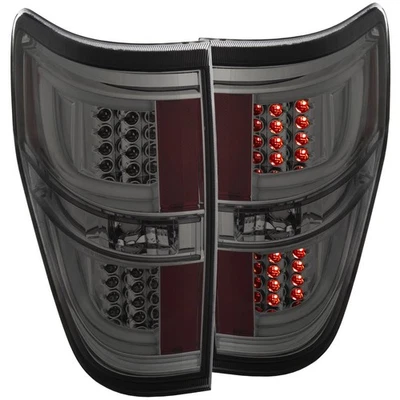 Anzo Gen II Chrome LED Tail Lights with Smoke Lens Set for 09-14 Ford F-150 - Image 1 of 4