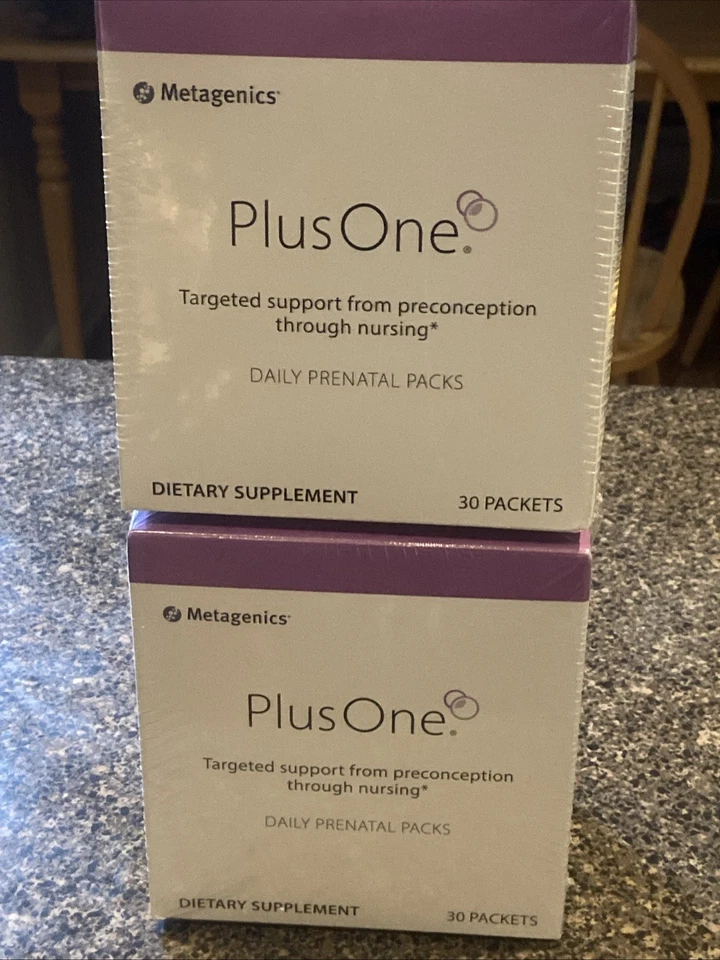 Suplemento prenatal diario Metagenics Plus 30 paquetes Foto 1 de 1