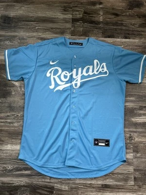 Bobby Witt Jr. Light Blue Jersey MLB Kansas City Royals Mens Size XL NEW - Image 1 of 4