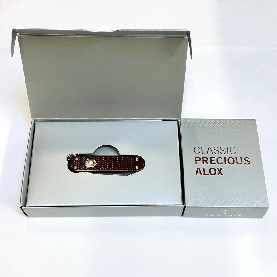 Swiss Army Knife Classic Hazel Brown Alox Victorinox 0.6221.4011G