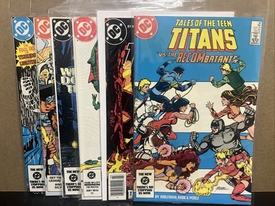 New Teen Titans 36 37 38 39 40 Tales #42 DC Comics Combine Shipping 1980 - Image 1 of 4