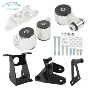 Engine Motor Mounts For 2007-2011 Honda Civic Acura CSX Si K20 K24 FA FG 2-Door - Picture 1 of 15