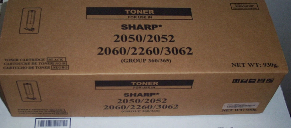 Genuine Sharp SF360NT SF-360NT Toner Black  Copier  SD 2060,  SF  2050,  2052, - Image 1 of 1