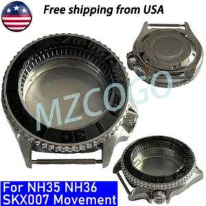 Passend für NH35 NH36 4R35 4R15 SKX007 Uhrwerk Uhrengehäuse Saphirglas & Einsatzkits - Bild 1 von 6