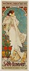 Sarah Bernhardt Alphonse Mucha Art Nouveau Poster Lodge Wall Art