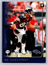 1999  Leaf Rookies & Stars #57 Ed McCaffrey Broncos Great Christians Dad