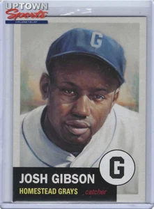JOSH GIBSON 2021 TOPPS LIVING SET CARD #500 - HOMESTEAD GRAYS - Picture 1 of 2