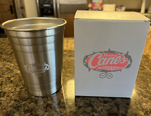 Post Malone X Raising Canes Collaboration stainless steel solo cup HTF Exclusive