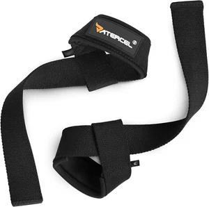 Lifting Straps 100% Cotton, Wrist Straps for Weightlifting, Deadlift, Bodybuildi - Picture 1 of 7