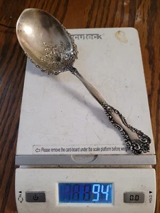 Cazuela de lujo de plata de ley con monograma S 8,5" 94 gramos sin marca - Imagen 1 de 6