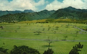 Vintage Postcard Punchbowl Craters National Memorial Cemetery Honolulu Hawaii HI - Picture 1 of 2