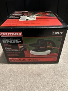 Vintage Sears Craftsman 9 5/8" Buffer/Polisher 910679 Orbital - Electric - Picture 1 of 9