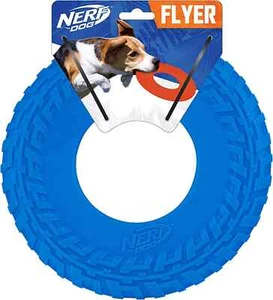 Dog Rubber Tire Flyer Dog Toy, Flying Disc, Lightweight, Durable, Floats in Wate - Picture 1 of 3