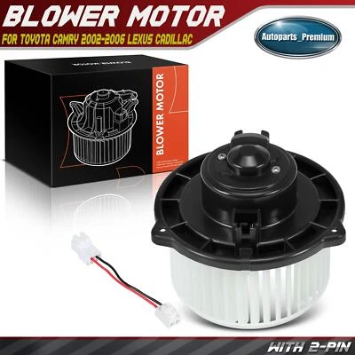 Motor soplador de calefacción con rueda para Toyota Camry 2002-2006 Lexus RX330 Cadillac CTS Foto 1 de 4