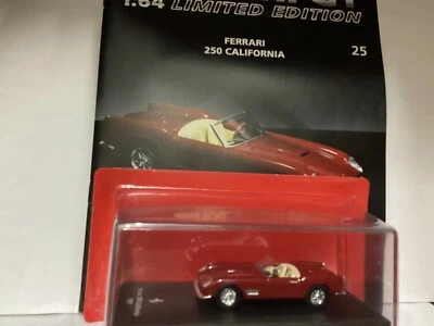 FERRARI  250 CALIFORNIA 1957, 1/64 die-cast + BOOKLET, Centauria Limited edition - Immagine 1 di 4