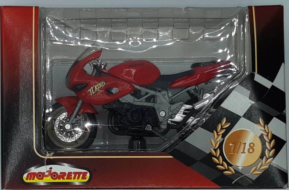 Metal Die cast 1/18 SUZUKI TL 1000 S Majorette NUOVO BOX Gd10 - Immagine 1 di 1