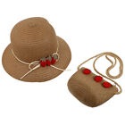  Słomkowy kapelusz dla małych dzieci Niemowlę Dziewczęta Letnie kapelusze Garnitur dziecięcy Mały kapelusz przeciwsłoneczny